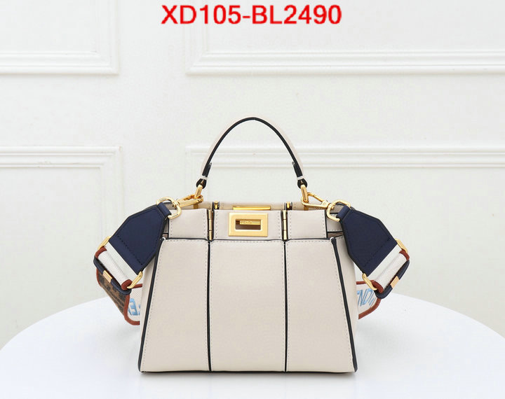 Fendi Bags(4A)-Peekaboo,high quality designer replica ,ID: BL2490,$: 105USD