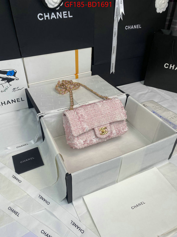 Chanel Bags(TOP)-Diagonal-,ID: BD1691,$: 185USD