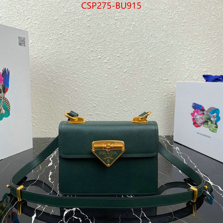 Prada Bags(TOP)-Diagonal-,ID: BU915,$: 275USD