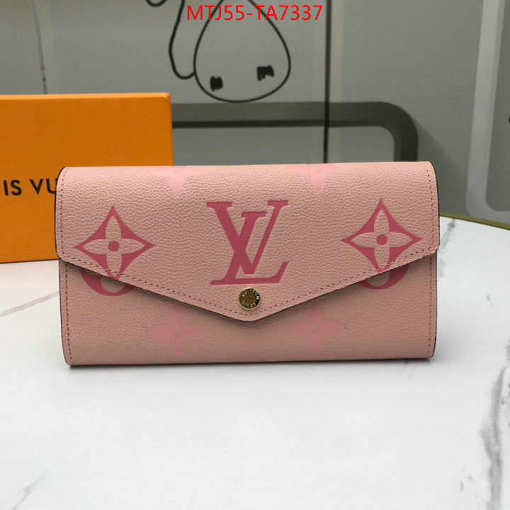 LV Bags(4A)-Wallet,ID: TA7337,$: 55USD