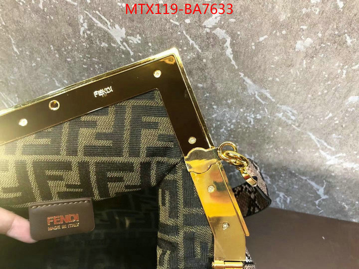 Fendi Bags(4A)-First Series-,where to buy ,ID: BA7633,$: 119USD