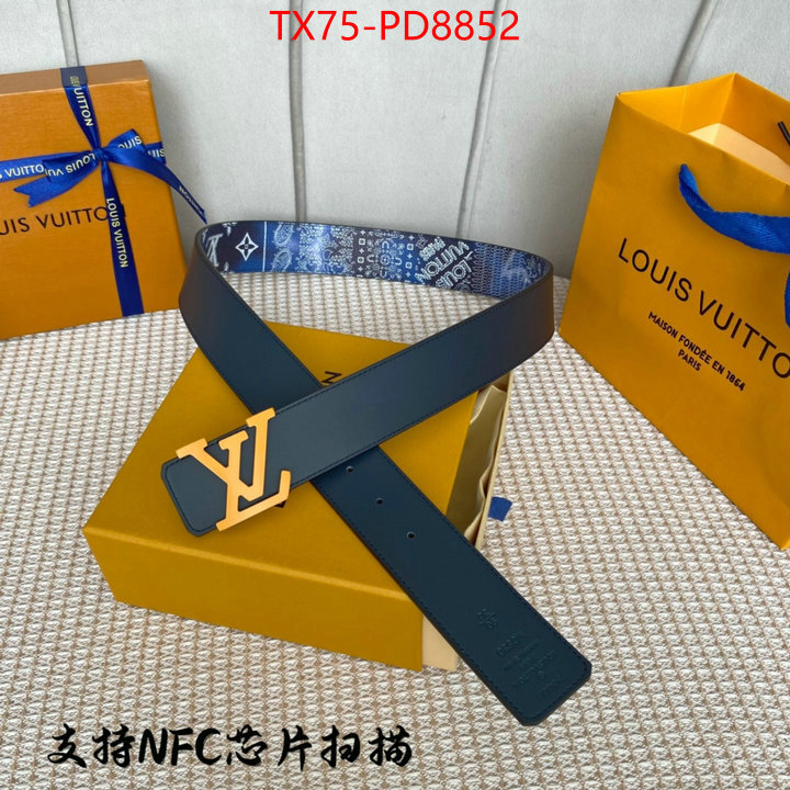 Belts-LV,designer 7 star replica , ID: PD8852,$: 75USD