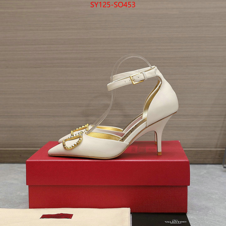 Women Shoes-Valentino,aaaaa+ class replica , ID: SO453,$: 125USD