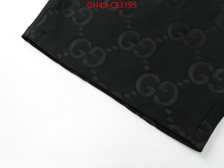 Clothing-Gucci,luxury fake , ID: CE3195,$: 49USD