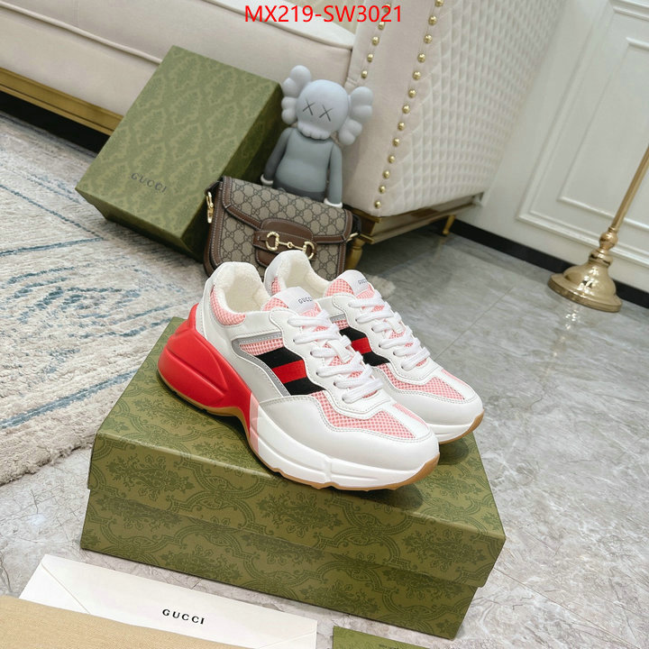 Women Shoes-Gucci,highest quality replica , ID: SW3021,$: 219USD