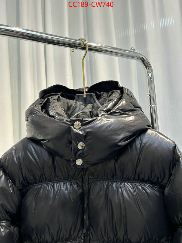 Down jacket Men-Moncler,the highest quality fake , ID: CW740,$: 189USD