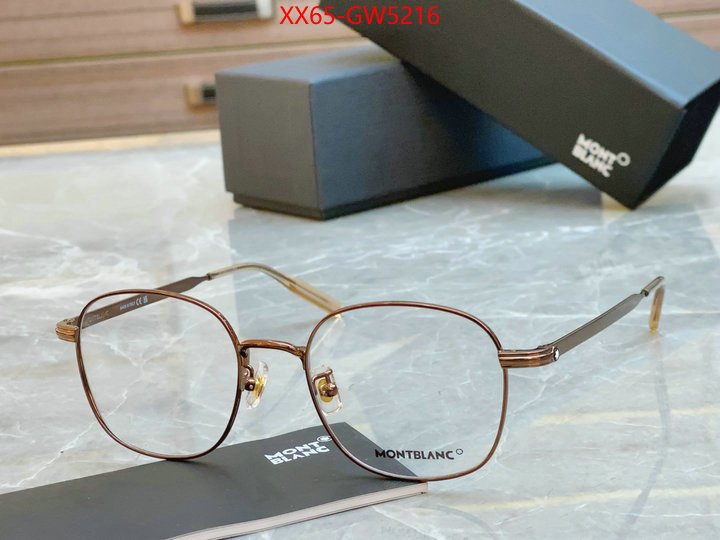 Glasses-Montblanc,replica every designer , ID: GW5216,$: 65USD