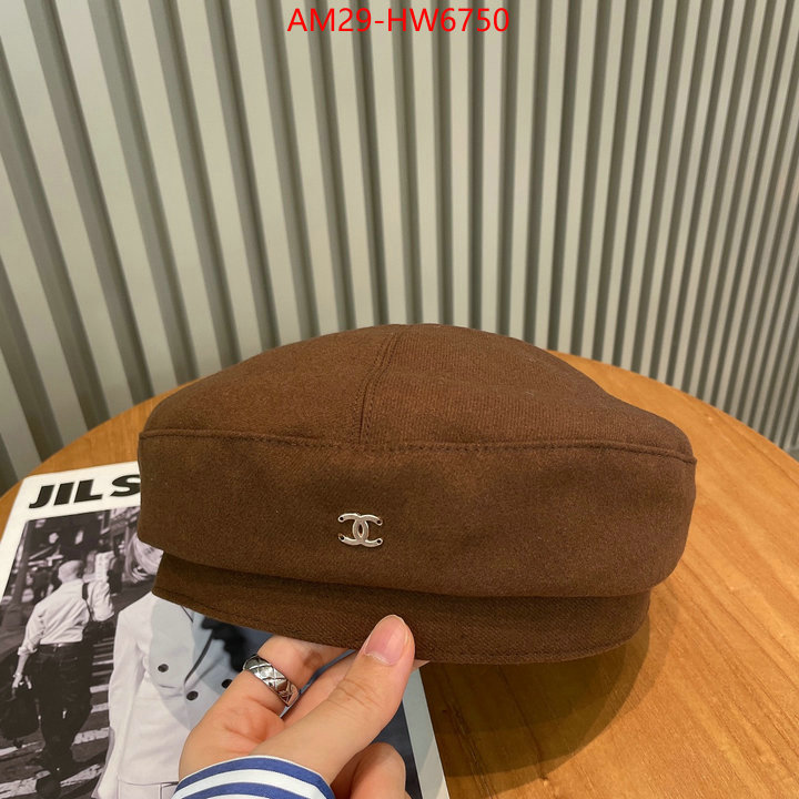 Cap (Hat)-Chanel,knockoff , ID: HW6750,$: 29USD