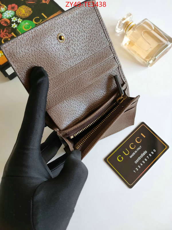 Gucci Bags(4A)-Wallet-,buy high-quality fake ,ID: TE3438,$: 49USD