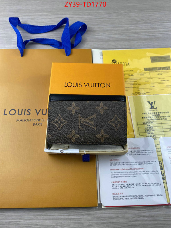 LV Bags(4A)-Wallet,ID: TD1770,$: 39USD