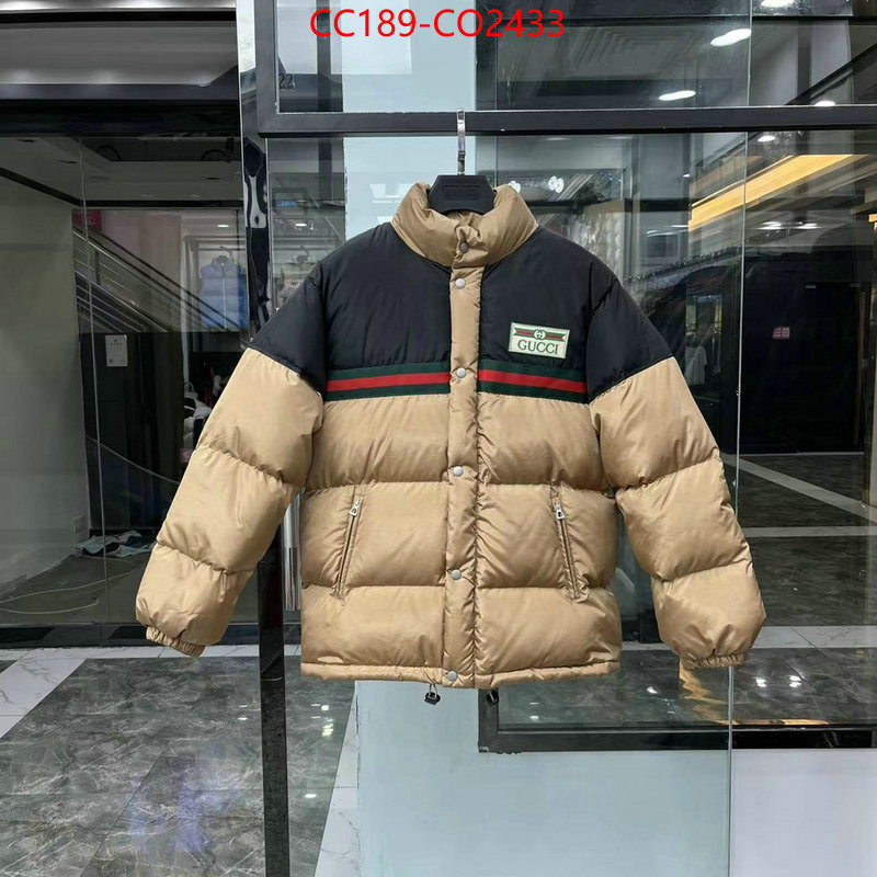 Down jacket Men-Gucci,quality replica , ID: CO2433,$: 189USD