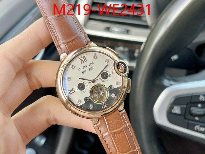 Watch(TOP)-Cartier,for sale cheap now , ID: WE2431,$: 219USD