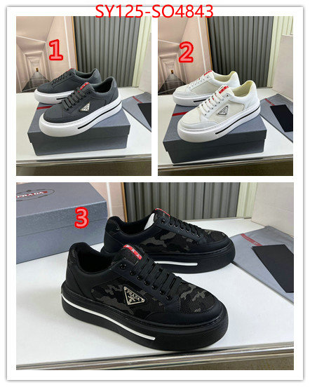 Men Shoes-Prada,replica every designer , ID: SO4843,$: 125USD