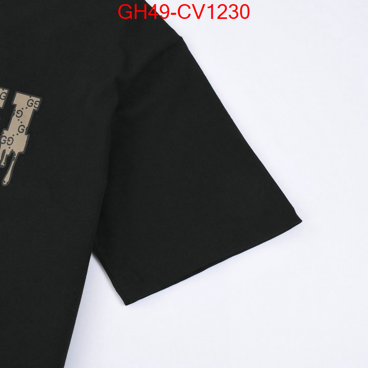 Clothing-Gucci,the best quality replica , ID: CV1230,$: 49USD