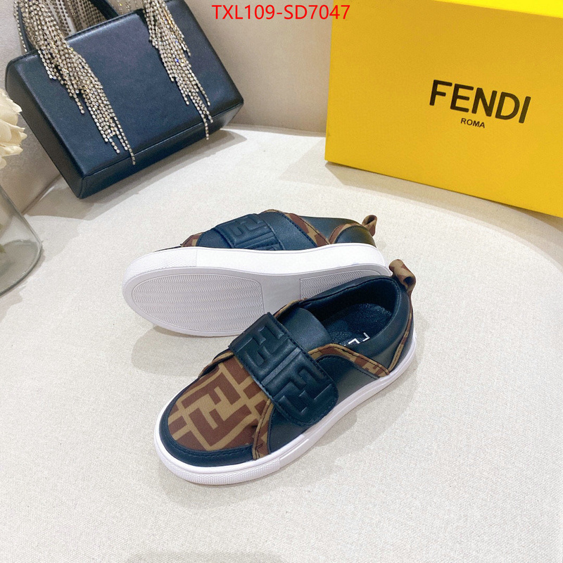 Kids shoes-Fendi,1:1 replica wholesale , ID: SD7047,$: 109USD