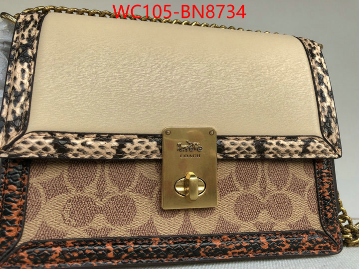 Coach Bags(4A)-Diagonal,replica aaaaa+ designer ,ID: BN8734,$: 105USD