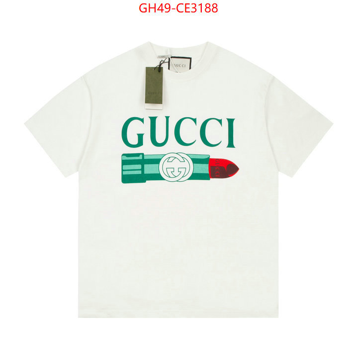 Clothing-Gucci,buy cheap replica , ID: CE3188,$: 49USD