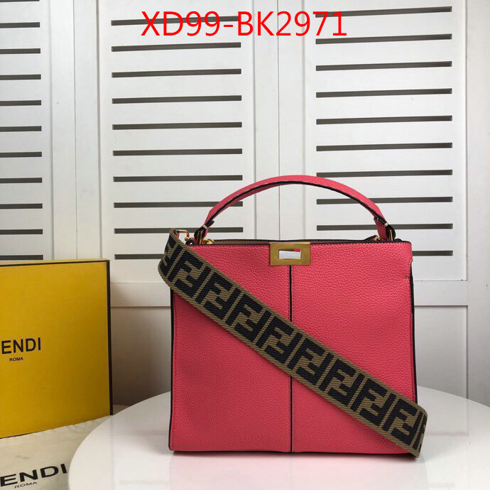 Fendi Bags(4A)-Peekaboo,replica 2023 perfect luxury ,ID: BK2971,$:99USD