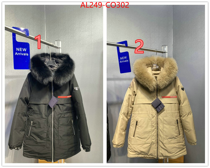 Down jacket Women-Prada,online shop , ID: CO302,$: 249USD