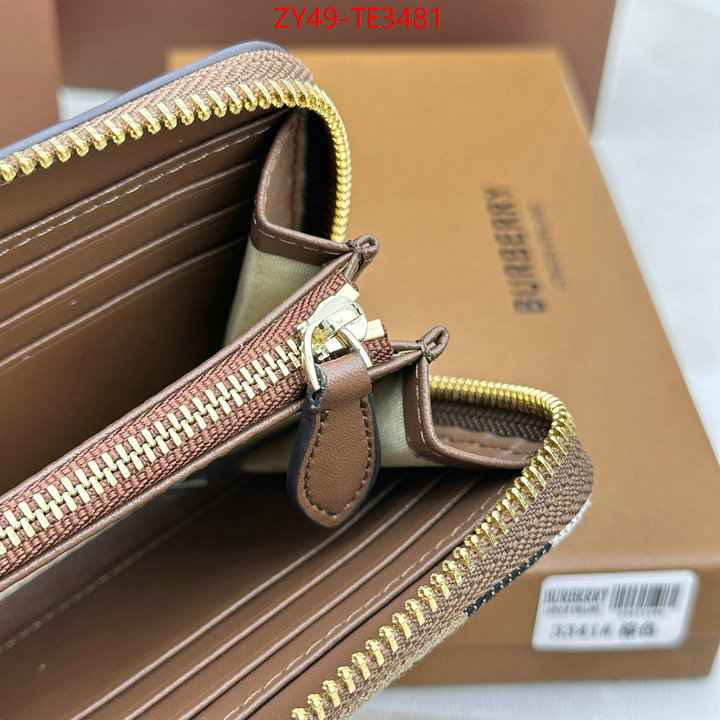 Burberry Bags(4A)-Wallet,what is aaaaa quality ,ID: TE3481,$: 49USD