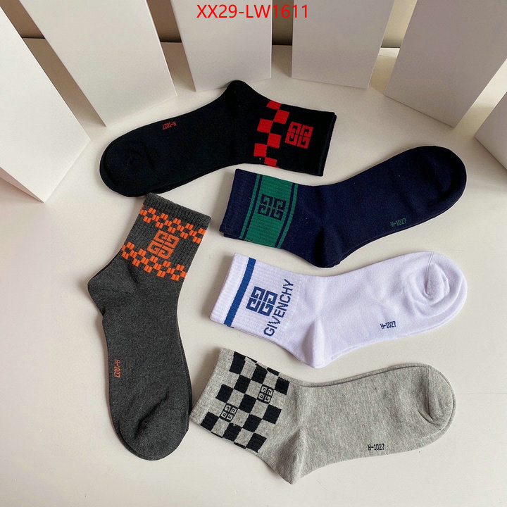 Sock-Givenchy,7 star collection , ID: LW1611,$: 29USD