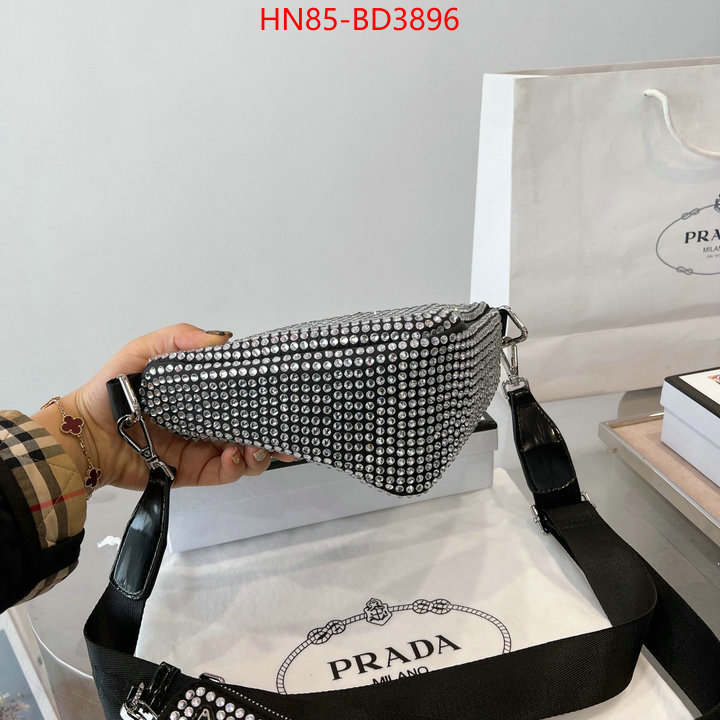 Prada Bags(4A)-Triangle,7 star ,ID: BD3896,$: 85USD