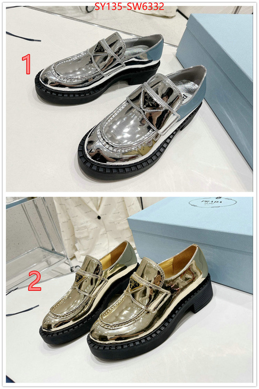 Women Shoes-Prada,highest quality replica , ID: SW6332,$: 135USD