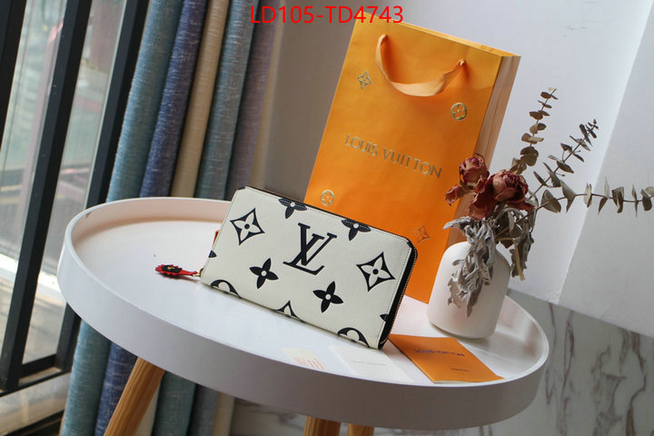 LV Bags(TOP)-Wallet,ID: TD4743,$: 105USD