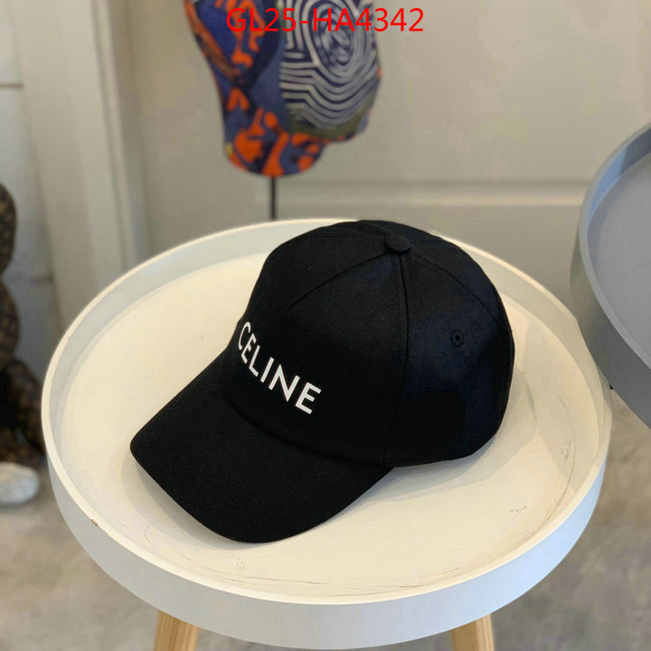 Cap (Hat)-Celine,best fake , ID: HA4342,$: 25USD