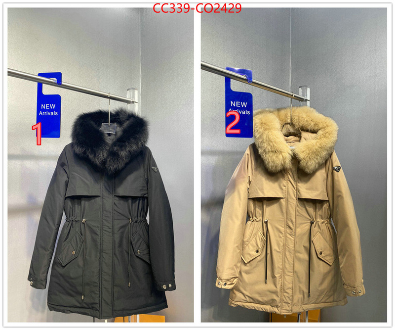 Down jacket Women-Prada,replica us , ID: CO2429,$: 339USD