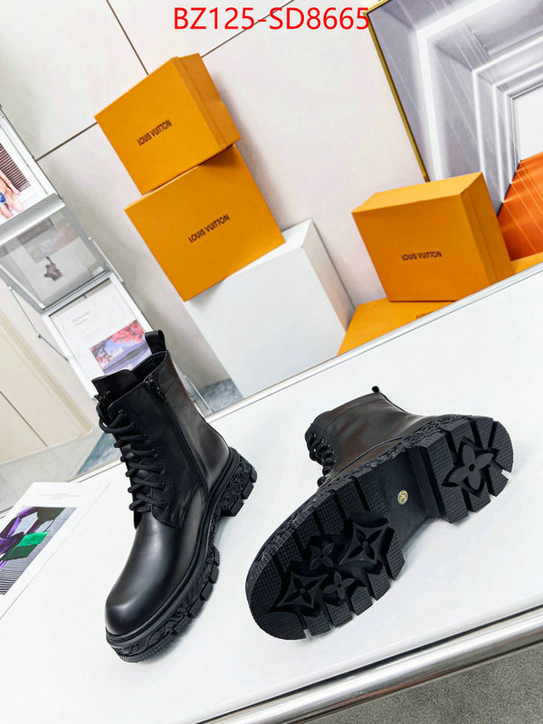 Women Shoes-LV,shop cheap high quality 1:1 replica , ID: SD8665,$: 125USD