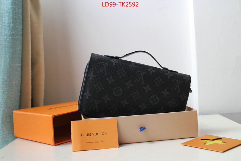 LV Bags(TOP)-Wallet,ID: TK2592,$:99USD