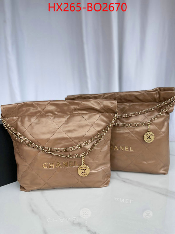 Chanel Bags(TOP)-Handbag-,ID: BO2670,$: 265USD