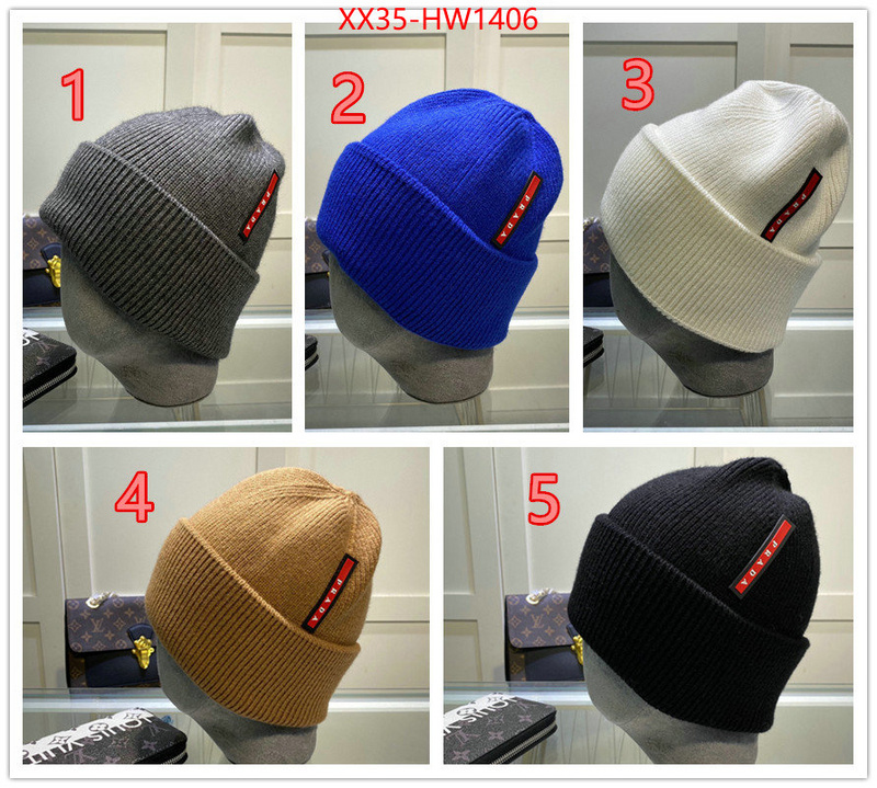 Cap (Hat)-Prada,replica , ID: HW1406,$: 35USD