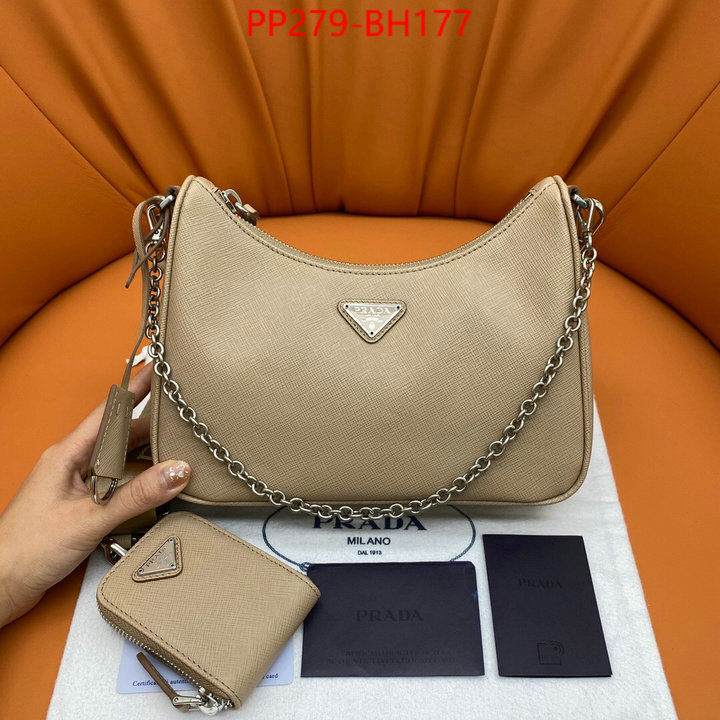 Prada Bags(TOP)-Re-Edition 2005,ID: BH177,$:279USD