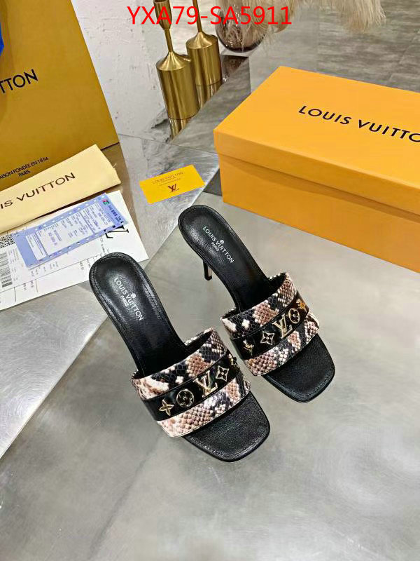 Women Shoes-LV,wholesale imitation designer replicas , ID: SA5911,$: 79USD