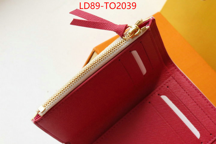 LV Bags(TOP)-Wallet,ID: TO2039,$: 89USD