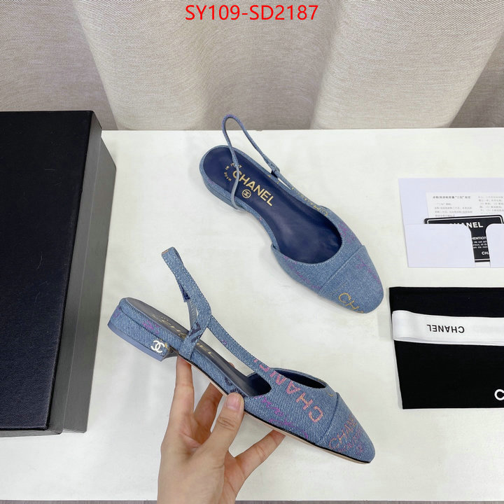 Women Shoes-Chanel,fashion replica , ID: SD2187,$: 109USD