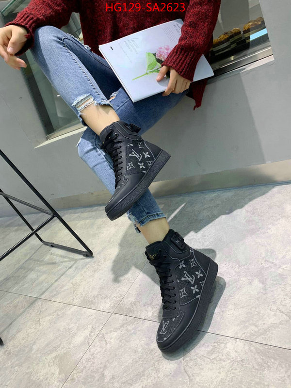 Women Shoes-LV,1:1 clone , ID:SA2623,$: 129USD