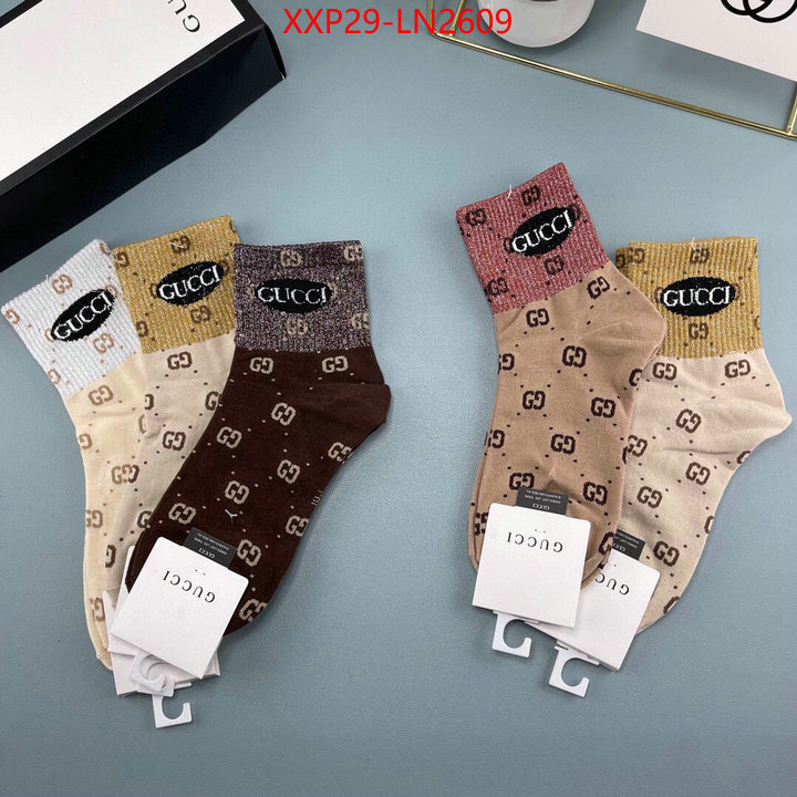 Sock-Gucci,luxury cheap , ID: LN2609,$: 29USD
