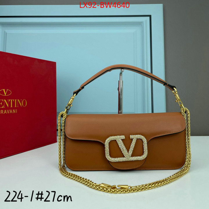 Valentino Bags(4A)-LOC-V Logo ,buy first copy replica ,ID: BW4640,$: 92USD