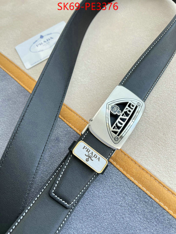 Belts-Prada,buy best high-quality , ID: PE3376,$: 69USD