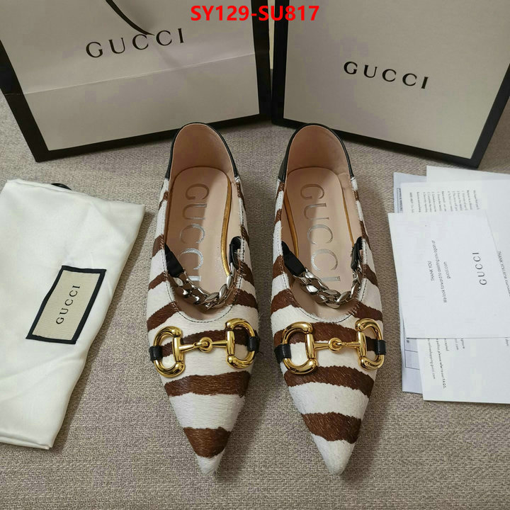 Women Shoes-Gucci,where can i buy the best quality , ID: SU817,$: 129USD