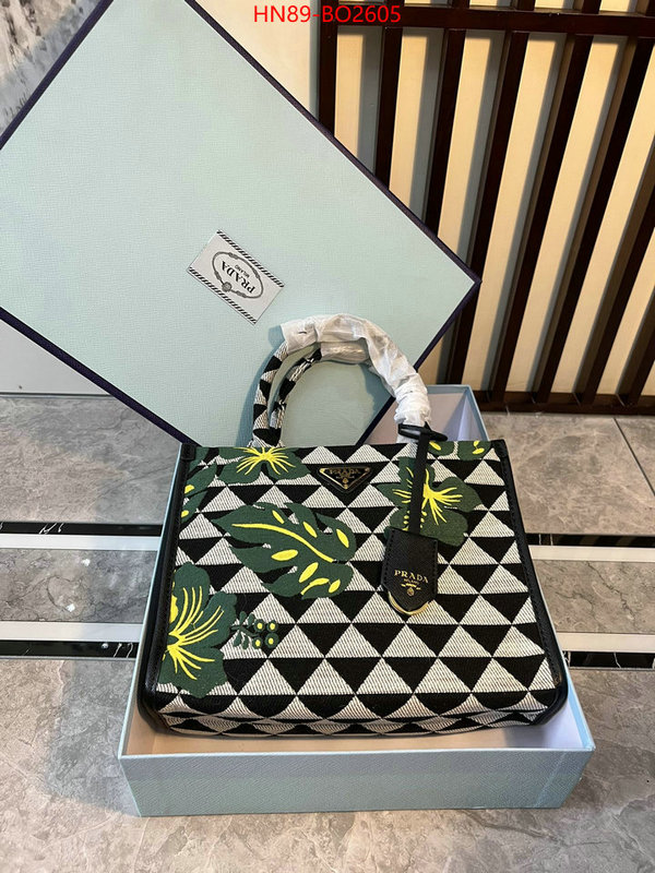 Prada Bags(4A)-Handbag-,the best affordable ,ID: BO2605,$: 89USD