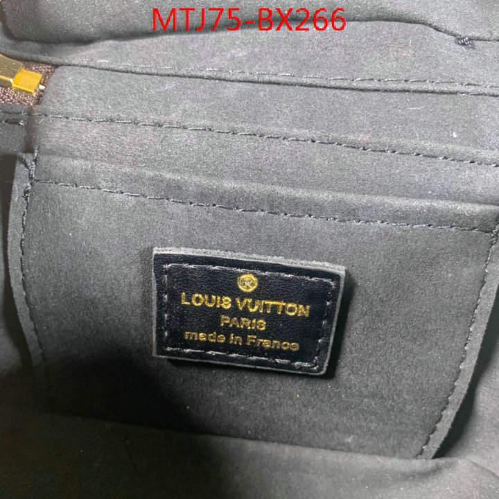 LV Bags(4A)-Vanity Bag-,wholesale ,ID: BX266,$: 75USD