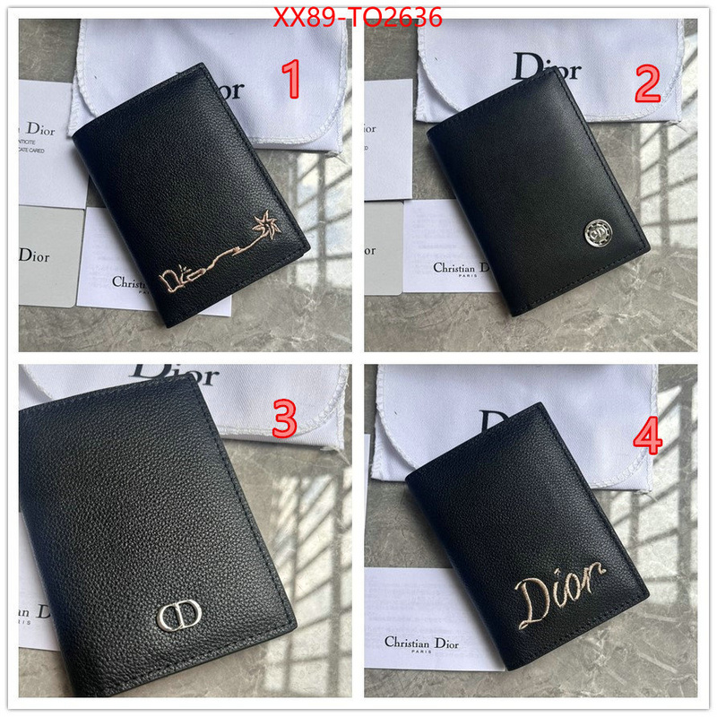 Dior Bags(TOP)-Wallet-,ID: TO2636,$: 89USD