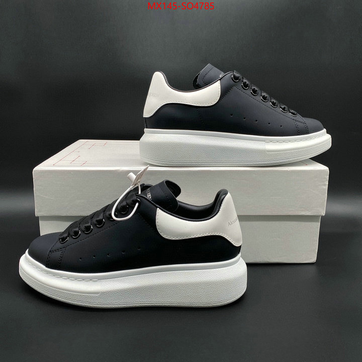 Men Shoes-Alexander McQueen,is it illegal to buy dupe , ID: SO4785,$: 145USD