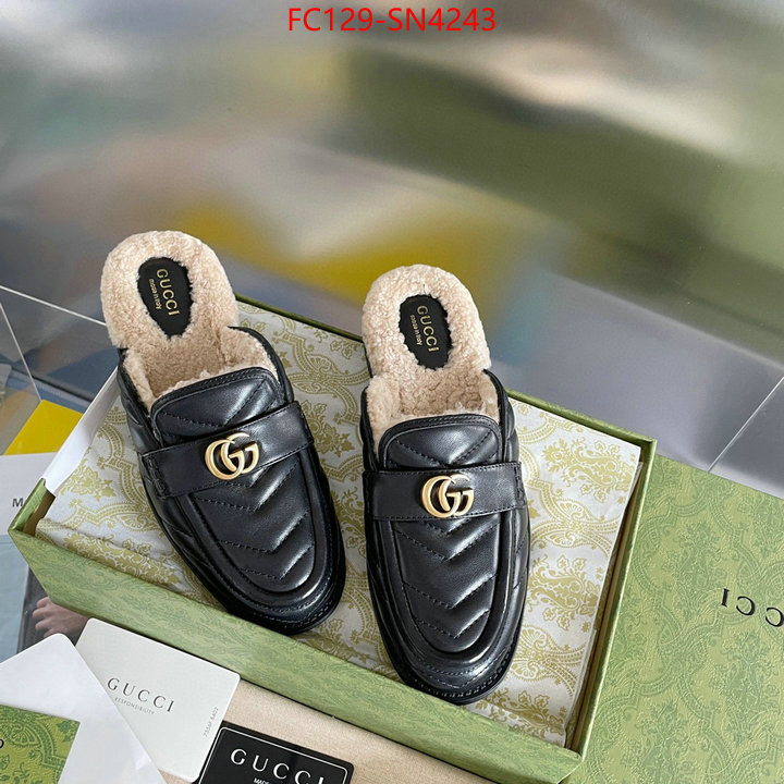 Women Shoes-Gucci,best fake , ID: SN4243,$: 129USD