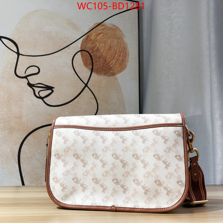 Coach Bags(4A)-Diagonal,buy best high-quality ,ID: BD1281,$: 105USD