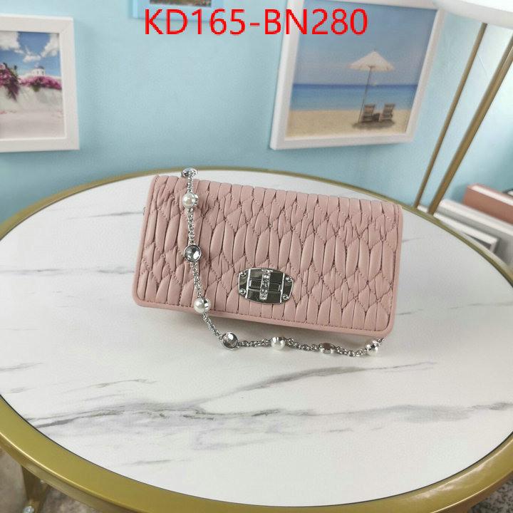 Miu Miu Bags(TOP)-Diagonal-,wholesale china ,ID: BN280,$: 165USD